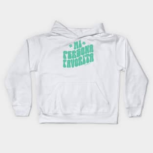 Mi persona favorita turquoise edition Kids Hoodie